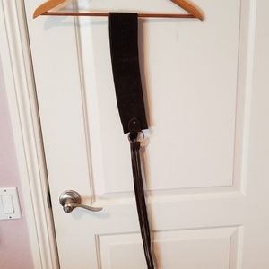 Genuine leather suede material belt